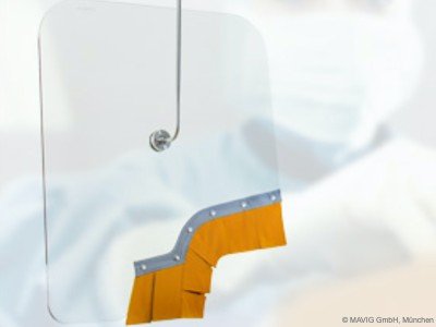 Mavig System-Strahlenschutz Schutzscheibe Röntgen RayMedix